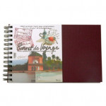 Carnet de voyage aquarelle 300 g/m² - 14 x 22 cm